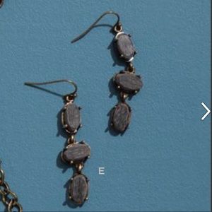 NITB Noonday Faceted Horn Earrings